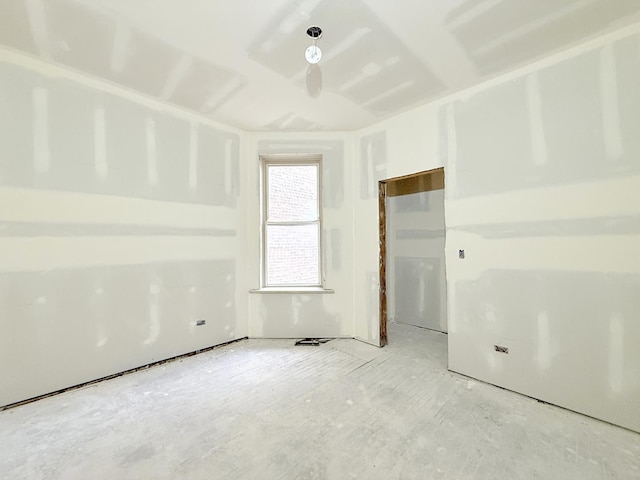view of empty room