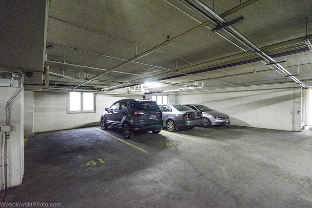 6430 W Belle Plaine Ave Unit 508, Chicago, IL 60634 - view of parking garage
