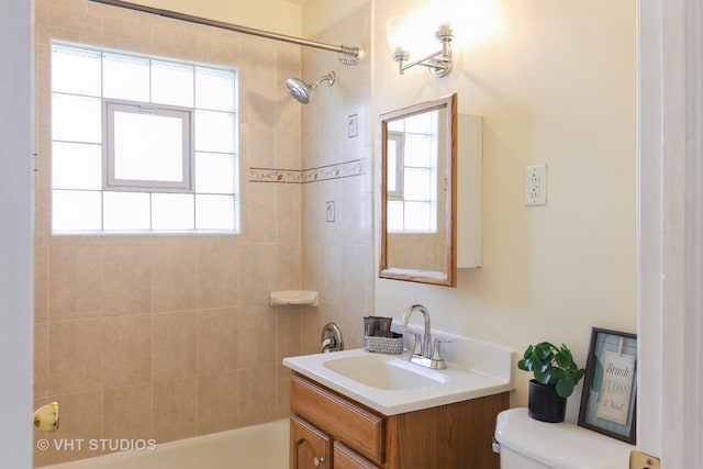 16224 Kedzie Ave, Markham, IL 60428 - bathroom featuring vanity and  shower combination