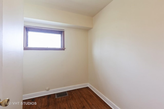 16224 Kedzie Ave, Markham, IL 60428 - empty room featuring baseboards and dark wood-style floors