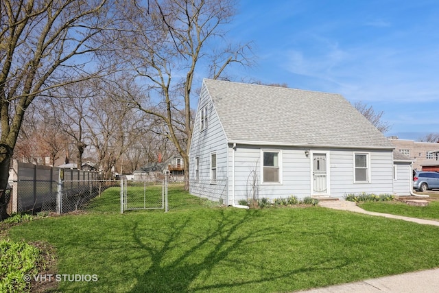 16224 Kedzie Ave, Markham, IL 60428 - cape cod house with a gate and roof with shingles