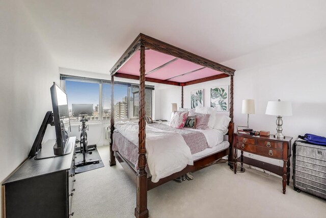 bedroom featuring carpet floors