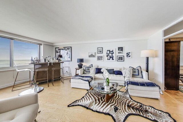 view of living room