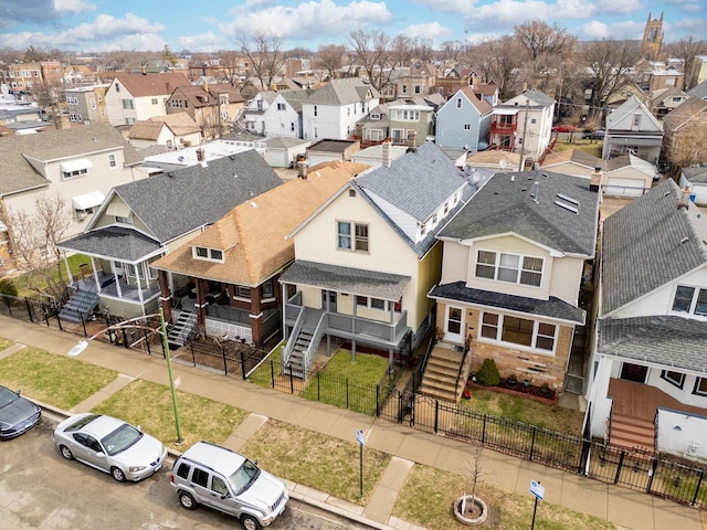 1913 N Kildare Ave, Chicago, IL 60639 - aerial view with a residential view