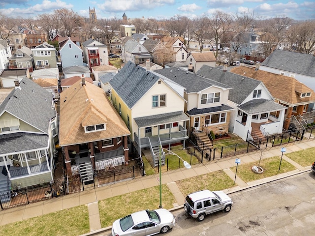 1913 N Kildare Ave, Chicago, IL 60639 - aerial view with a residential view