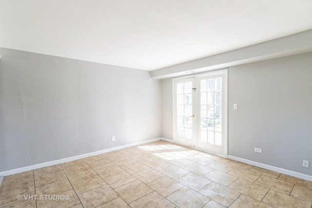 1437 S Busse Rd, Mount Prospect, IL 60056 - unfurnished room with baseboards and tile patterned floors