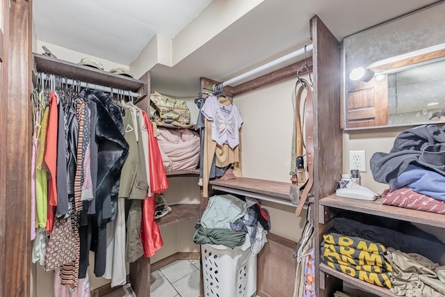 3801 W 65th Pl, Chicago, IL 60629 - walk in closet with tile patterned flooring