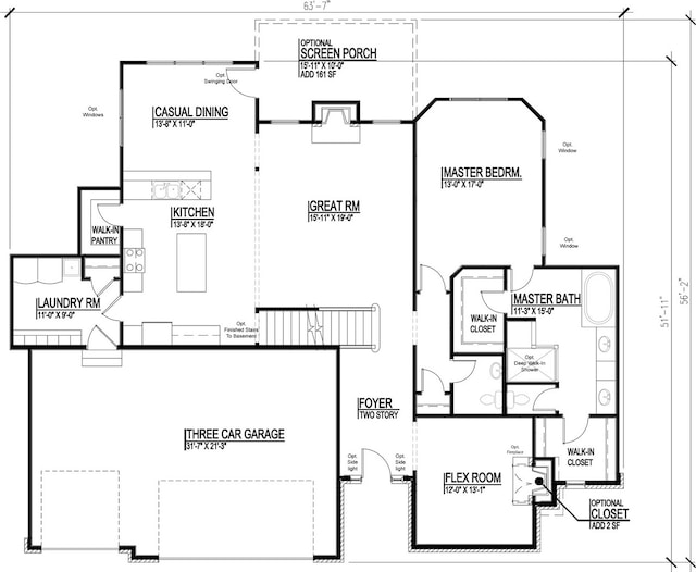26207 Baxter Dr, Plainfield, IL 60585 - property floor plan