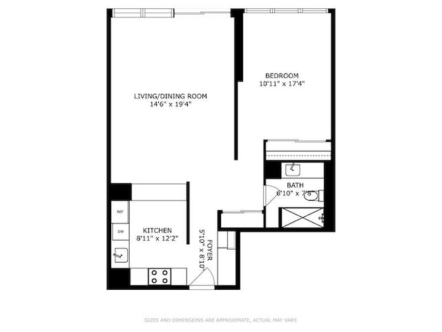 1636 N Wells St Unit 609, Chicago, IL 60614 - view of home floor plan