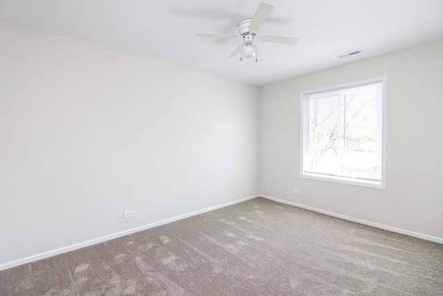 301 Memory Ln Unit 3C, Westmont, IL 60559 - unfurnished room featuring baseboards, carpet floors, and ceiling fan