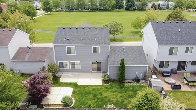 1704 Walnut Park Ln, Aurora, IL 60504 - view from above of property
