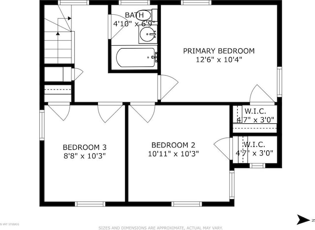 212 N Russel St, Mount Prospect, IL 60056 - view of home floor plan