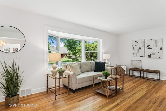 212 N Russel St, Mount Prospect, IL 60056 - living room with light wood-type flooring