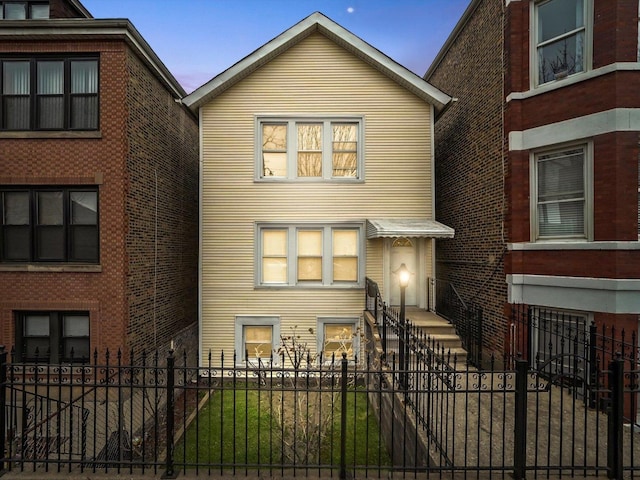 2124 W 24th St, Chicago, IL 60608 - view of front of home featuring a fenced front yard