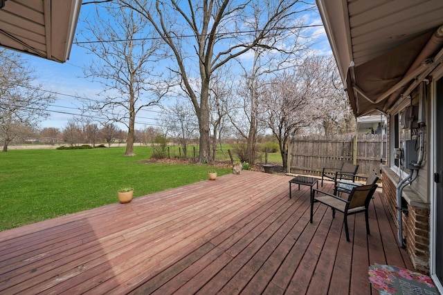 472 Lakewood Blvd, Park Forest, IL 60466 - wooden terrace with a yard