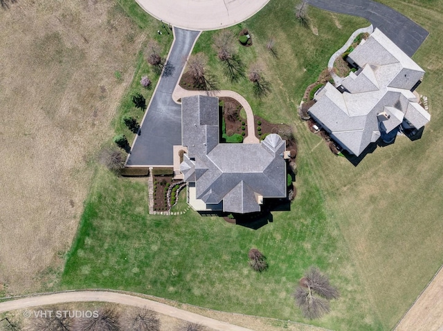 drone / aerial view
