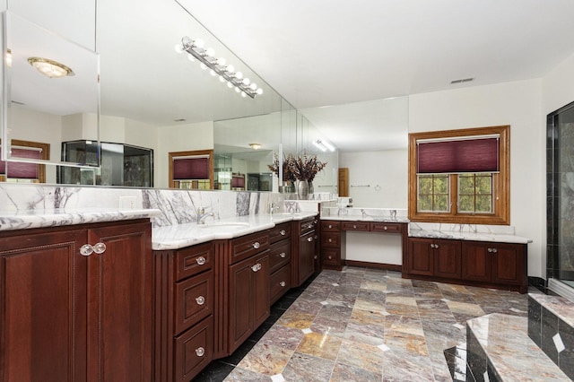1020 Evergreen Dr, Lake Forest, IL 60045 - bathroom featuring vanity and a shower