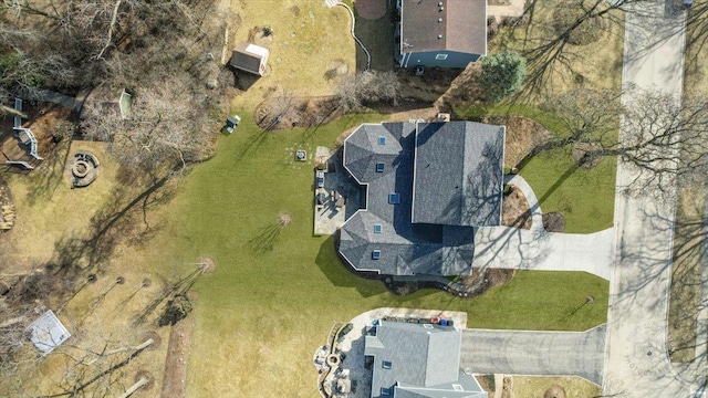73 Brandon Ave, Glen Ellyn, IL 60137 - drone / aerial view