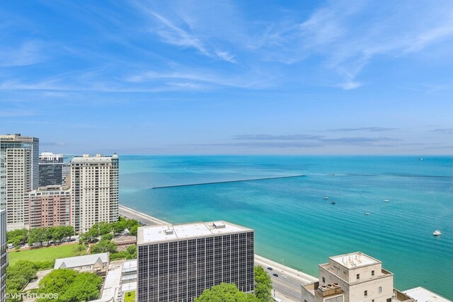 680 N Lake Shore Dr Unit 2700, Chicago, IL 60611 - water view featuring nearby urban area