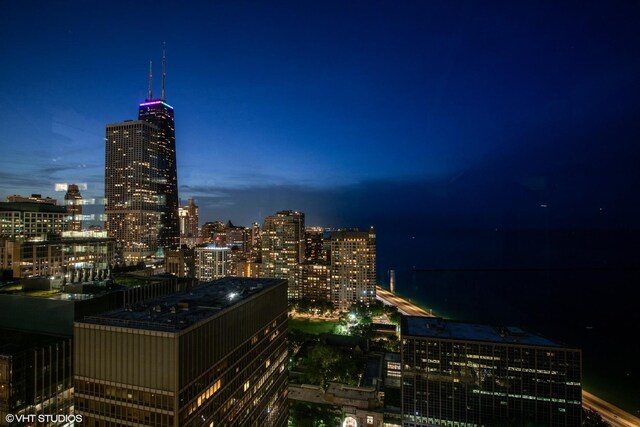 680 N Lake Shore Dr Unit 2700, Chicago, IL 60611 - view of city featuring a view of city lights
