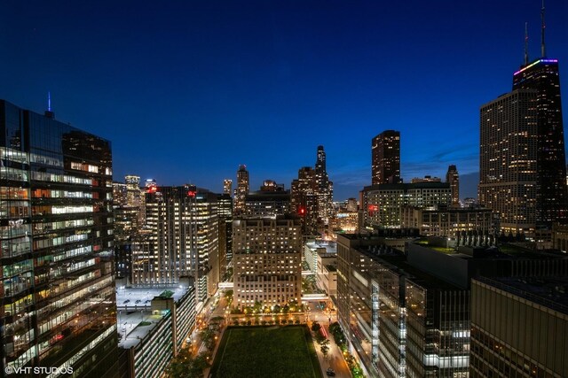 680 N Lake Shore Dr Unit 2700, Chicago, IL 60611 - city view with a view of city lights