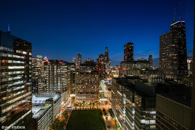 680 N Lake Shore Dr Unit 2700, Chicago, IL 60611 - view of city featuring a view of city lights
