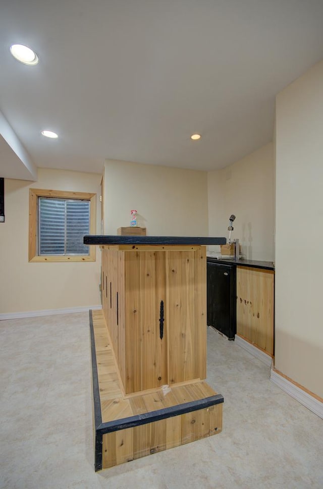 5615 Cider Grove Ct, Plainfield, IL 60586 - indoor bar with baseboards and recessed lighting