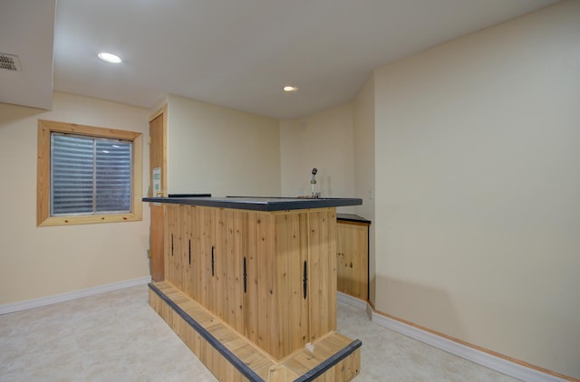 5615 Cider Grove Ct, Plainfield, IL 60586 - indoor wet bar with baseboards and recessed lighting