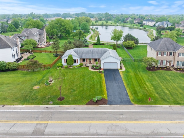 3721 Bunker Hill Dr, Algonquin, IL 60102 - aerial view of residential area with a nearby body of water