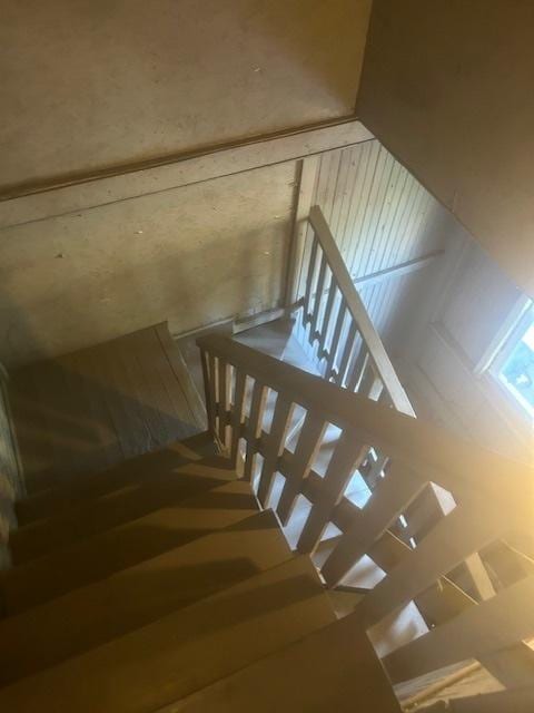 view of stairs