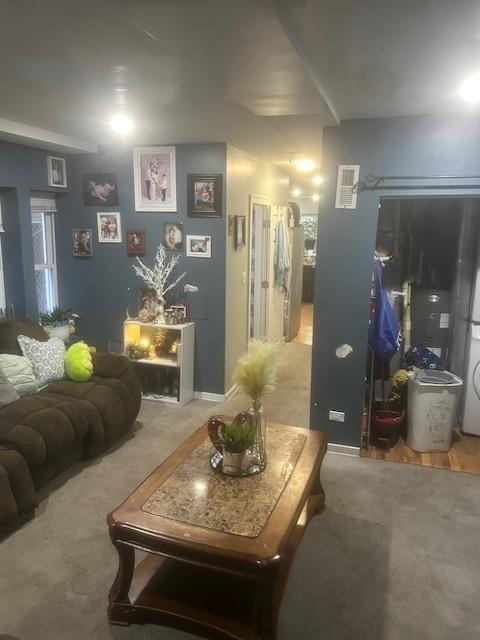 view of living area