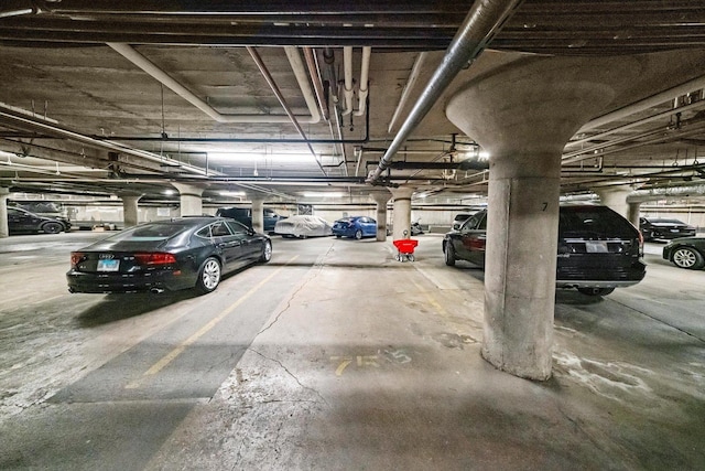 1070 W 15th St Unit 403, Chicago, IL 60608 - view of parking deck