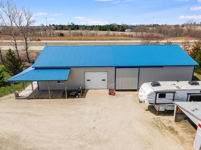 2956 Welland Rd, Earlville, IL 60518 - exterior space with dirt driveway