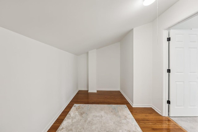 200 Glasgow Ln, Schaumburg, IL 60194 - bonus room with dark wood-style flooring and lofted ceiling