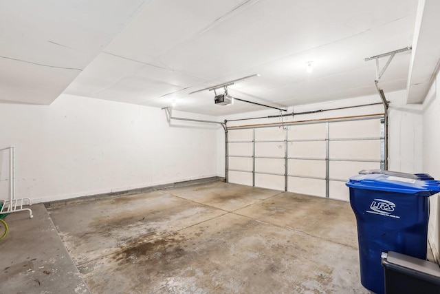 200 Glasgow Ln, Schaumburg, IL 60194 - garage featuring a garage door opener
