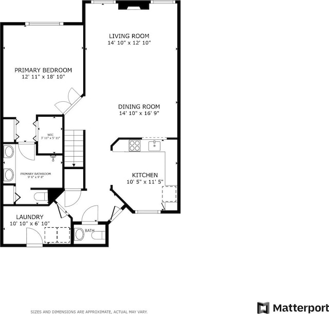200 Glasgow Ln, Schaumburg, IL 60194 - view of property floor plan