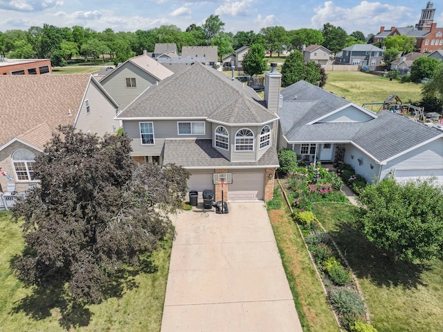 175 Mulberry St, Manteno, IL 60950 - aerial view of residential area
