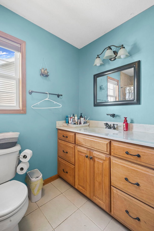 175 Mulberry St, Manteno, IL 60950 - full bath featuring vanity and tile patterned floors