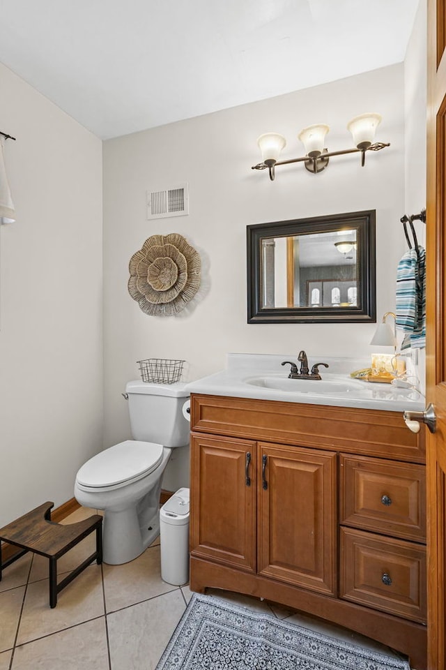 175 Mulberry St, Manteno, IL 60950 - bathroom featuring vanity and tile patterned flooring