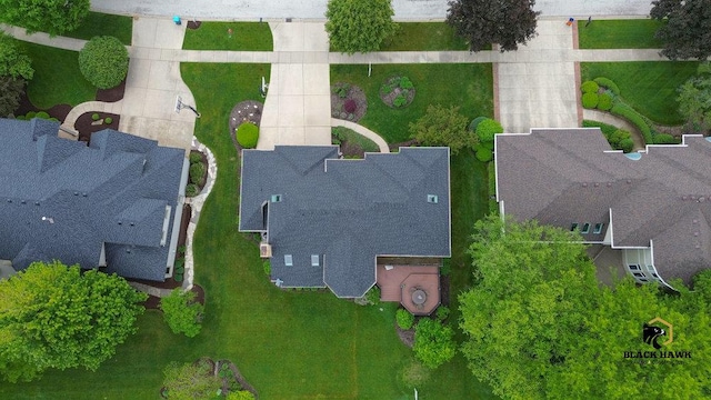1583 Pine Lake Dr, Naperville, IL 60564 - drone / aerial view