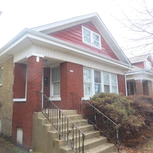4938 W Wrightwood Ave, Chicago, IL 60639 - view of front of home with brick siding
