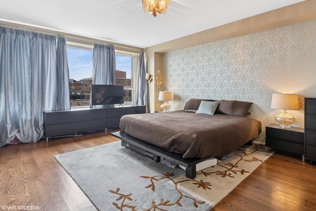 3180 N Lake Shore Dr Unit 15A, Chicago, IL 60657 - bedroom featuring wood finished floors