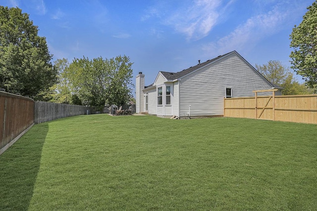 view of yard