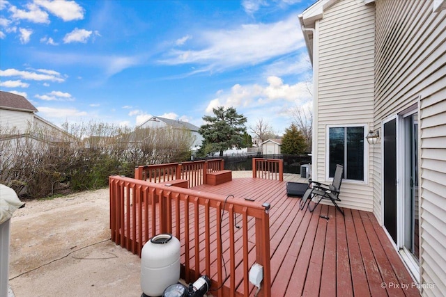 1832 Schmale Ct, Glendale Heights, IL 60139 - wooden deck featuring fence