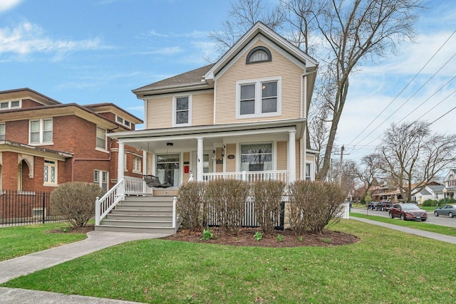 313 N Raynor Ave, Joliet, IL 60435 - view of front facade with covered porch