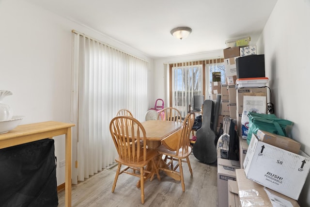 37115 N Sistina Ave, Lake Villa, IL 60046 - dining space with light wood-style floors
