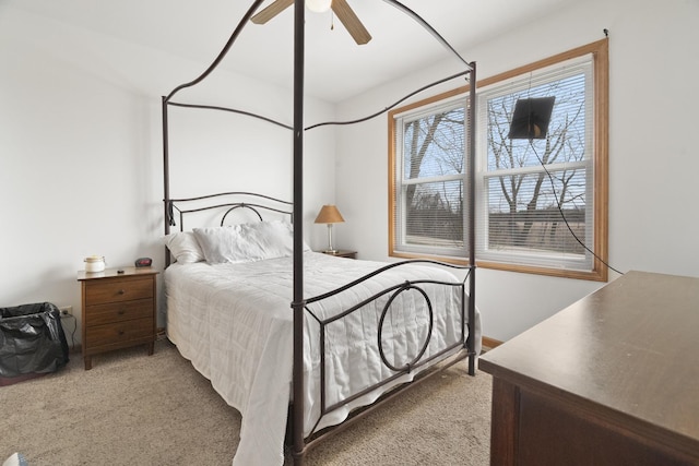 37115 N Sistina Ave, Lake Villa, IL 60046 - carpeted bedroom featuring ceiling fan