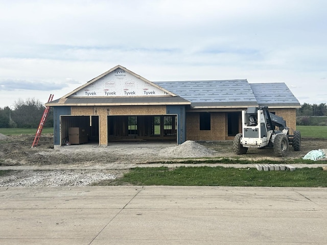 608 N Beacon Hill Cir, Urbana, IL 61802 - property in mid-construction featuring dirt driveway