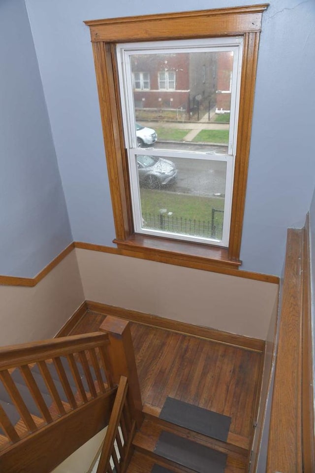 view of staircase