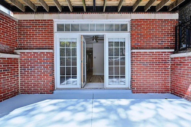 4310 N Richmond St Unit 1, Chicago, IL 60618 - doorway to property with brick siding